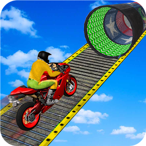 Racing Moto Bike Stunt : Impossible Track Game
