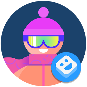 AR Stickers: Winter Sports